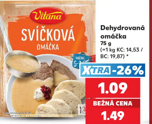 Vitana Sviečková omáčka