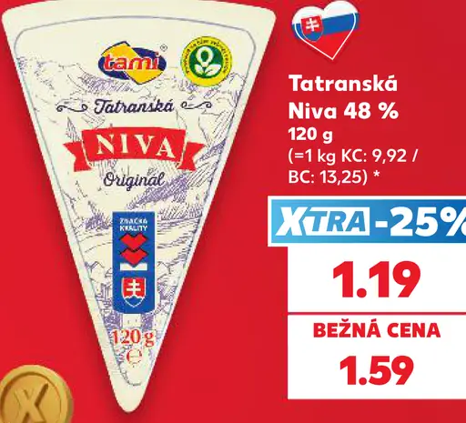 Tatranská Niva Original 48 %