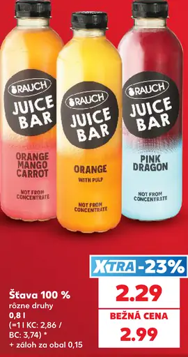RAUCH Juice Bar Orange Mango Carrot