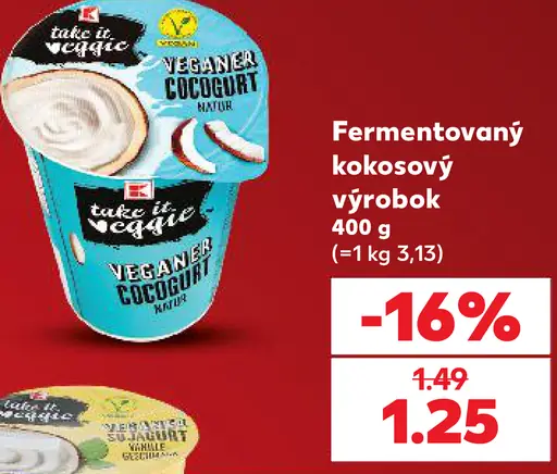 Take It Veggie Fermentovaný kokosový výrobok