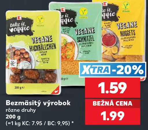 Vegánsky rastlinný nárez, rôzne druhy