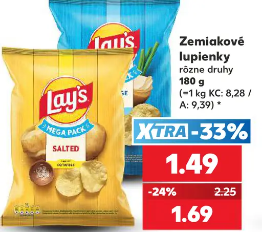 Lay's zemiakové lupienky