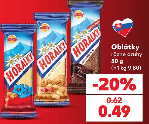 Sedita Horalky oblátky