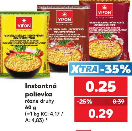 Vifon Instantná polievka
