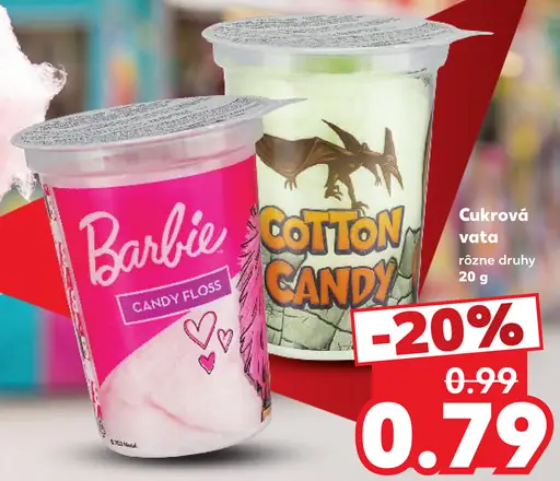 Cukrová vata – Barbie Candy Floss, Cotton Candy