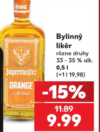 Jägermeister Bylinný likér rôzne druhy