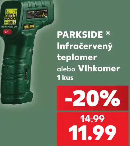 Parkside Infračervený teplomer