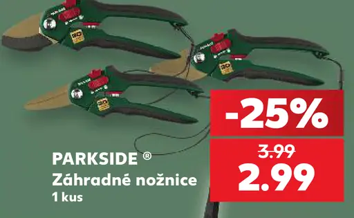 Parkside Záhradné nožnice