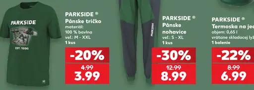 Parkside Pánske tričko