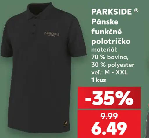 Parkside Pánske Funkčné polotričko