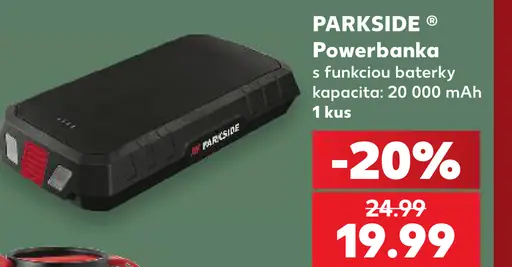 Parkside powerbanka