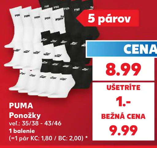 Puma ponožky