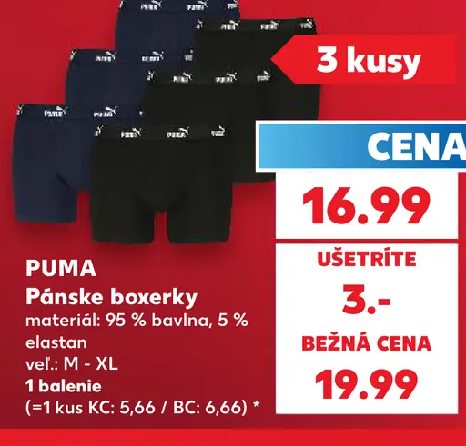 Puma pánske boxerky