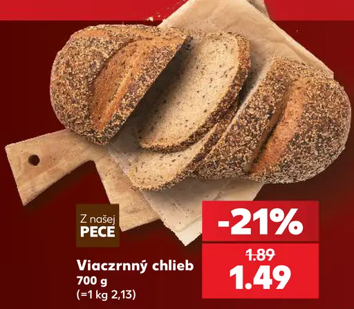 Viaczrnný chlieb