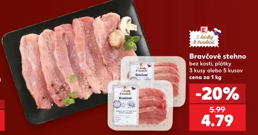 Bravčové stehno bez kosti