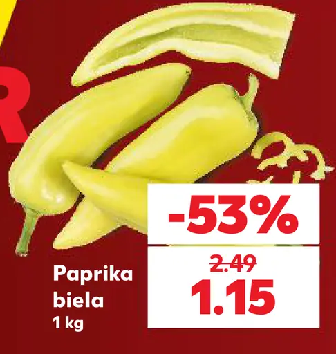 Biela paprika