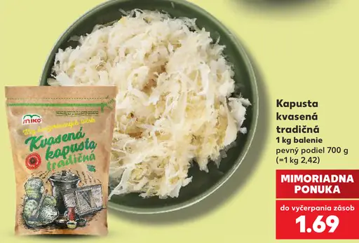 Kvasená kapusta tradičná
