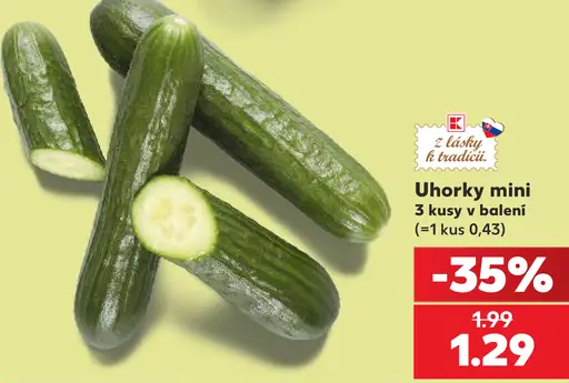 Uhorky mini