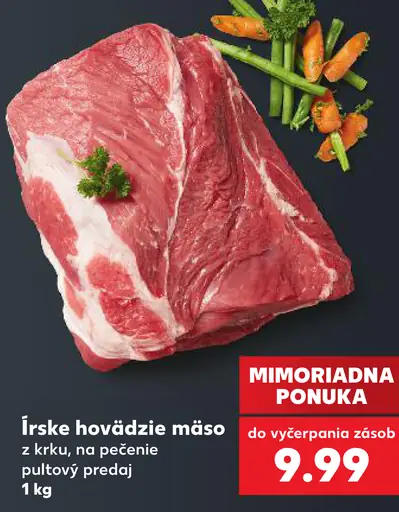 Írske hovädzie mäso na pečenie
