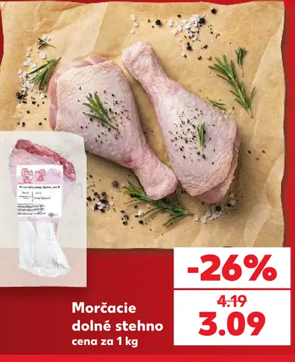 Morčacie dolné stehno