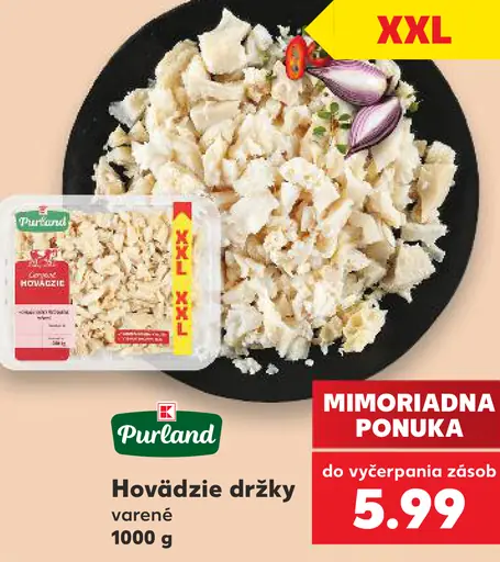 Hovädzie držky varené