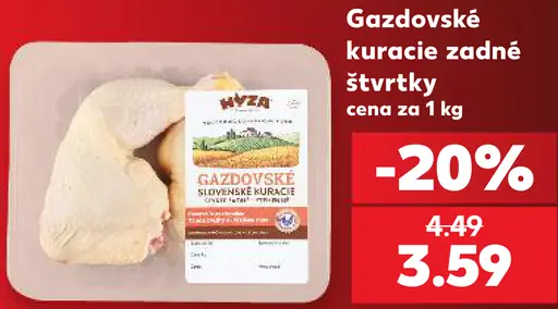 Hyza Gazdovské kuracie zadné štvrte
