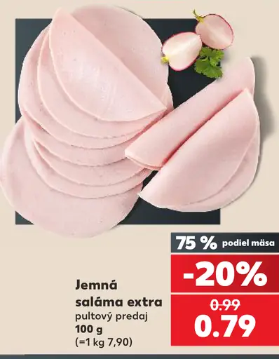 Jemná saláma extra
