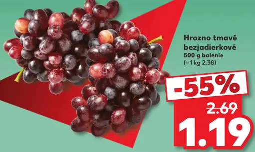Hrozno tmavé bezjadierkové