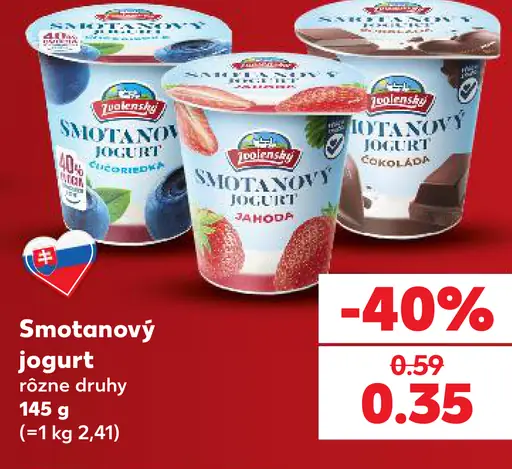 Zvolenský smotanový jogurt