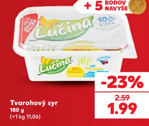 LUČINA Tvarohový syr