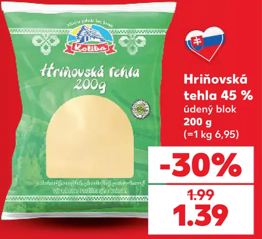 Hriňovská tehla 45 % údený blok