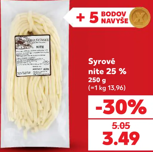 Syrové nite 25 %