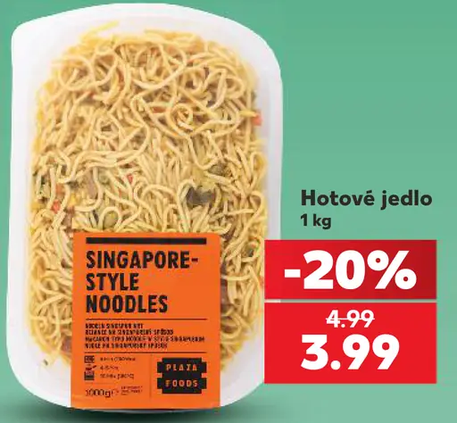 Pata Foods Singapore-style noodles hotové jedlo