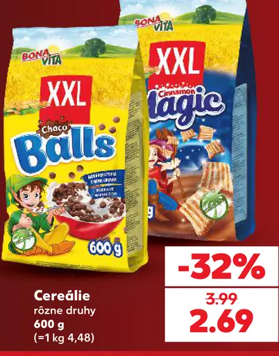 Bona Vita cereálie Choco Balls