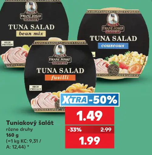 Franz Josef Tuna Salad bean mix