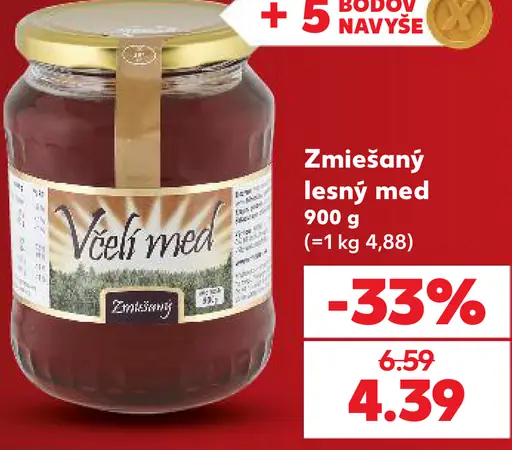Zmiešaný lesný med
