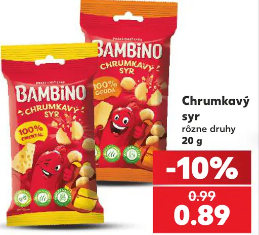 Bambino Chrumkavý syr
