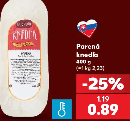 Parená knedľa