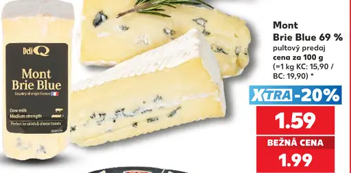 Mont Brie Blue 69 %