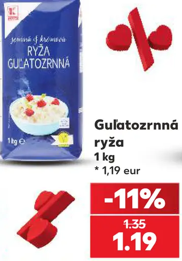 K-Classic Gulatozrnná ryža