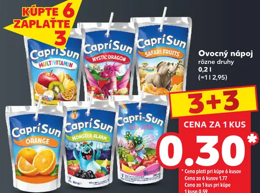 Capri-Sun nápoje