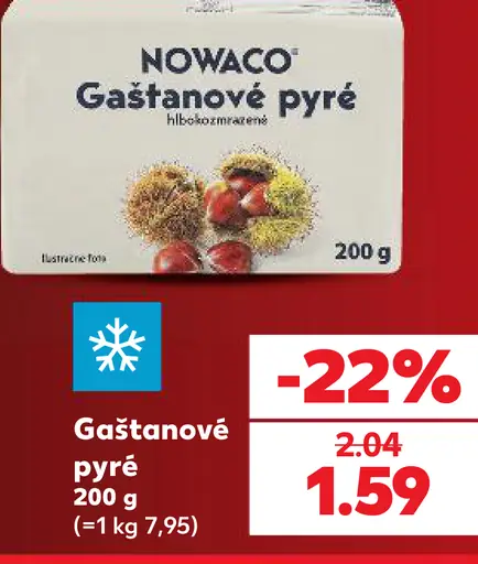 Nowaco Gaštanové pyré