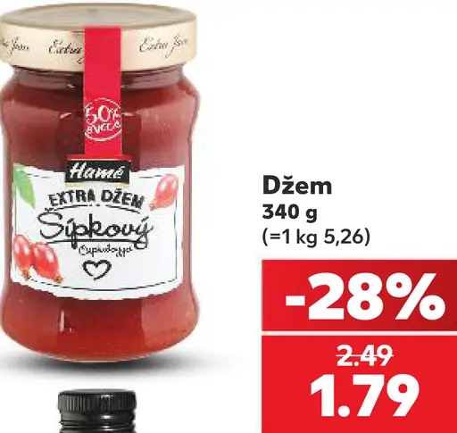 Hamé Extra džem šípka