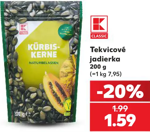 K-Classic Tekvicové jadierka