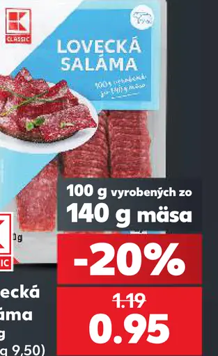 K-Classic Lovecká saláma