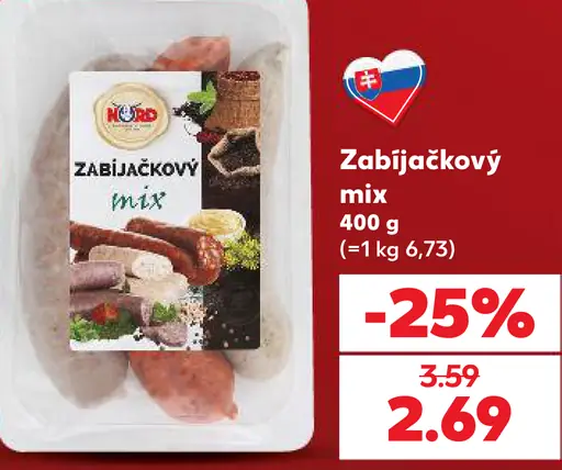 NORD Zabíjačkový mix