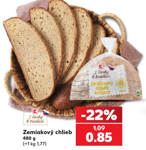 Zemiakový chlieb