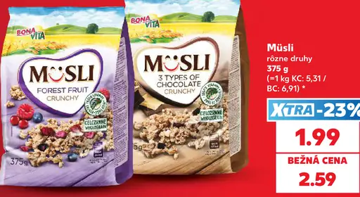 Bona Vita Müsli Forest Fruit Crunchy