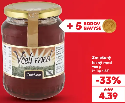 Zmiešaný lesný med