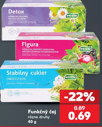 Belin Detox bylinný čaj